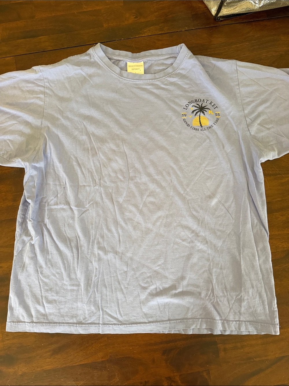 Longboat Key Cotton Tee || Southern Spirit || Large